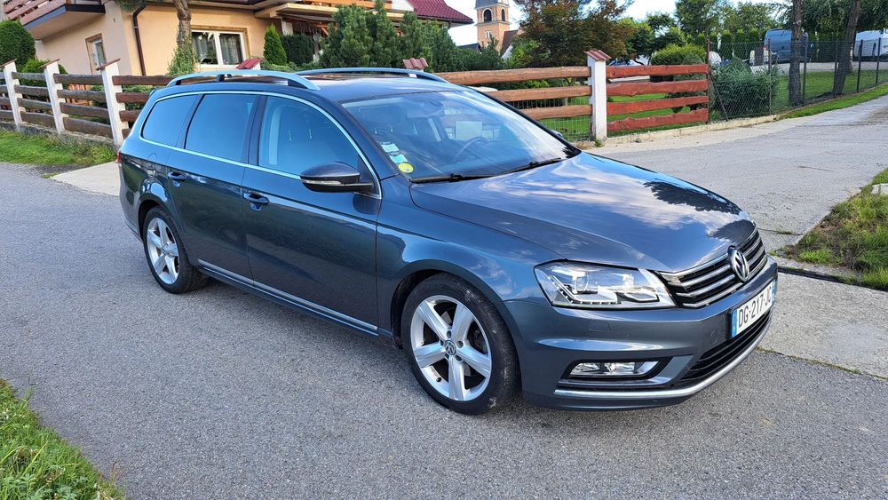 Volkswagen Passat VW Passat b7 2,0 tdi CR , AUTOMAT DSG 6, rolety drzwi ,bi -xenon,NAVI,