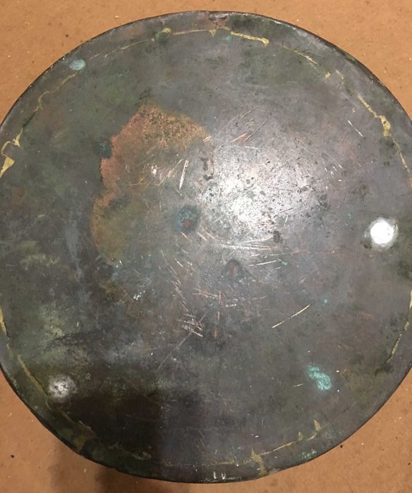 Panela café antiga metal vintage