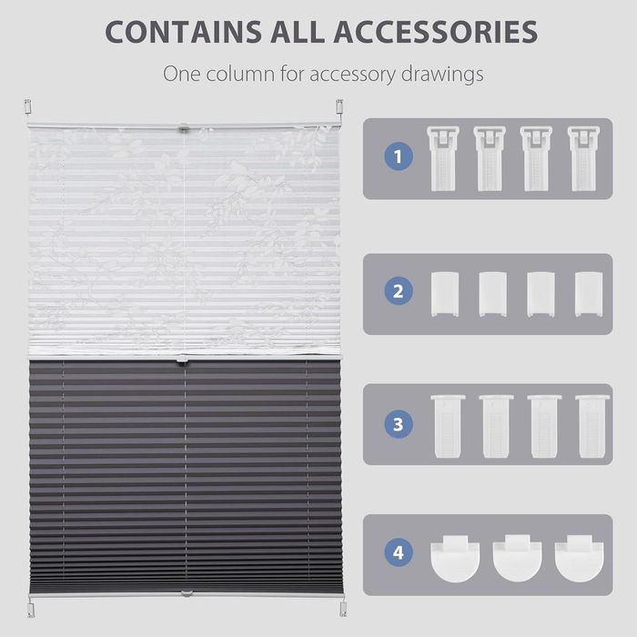 Roleta plisowana okienna