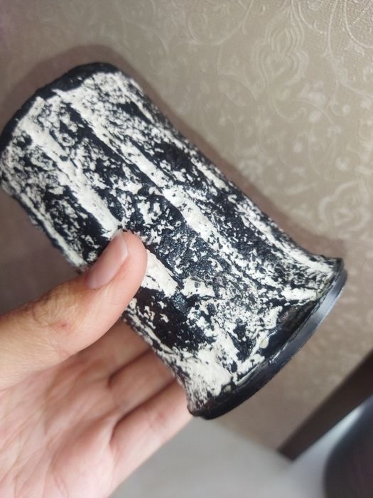 Ваза для сухоцвітів з пап'є-маше