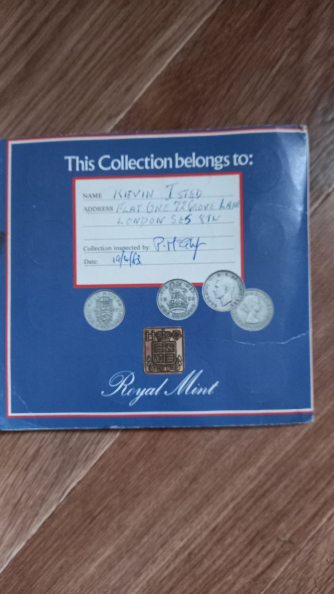 Набір монет 1983 Royal Mint, national coin week young collectors