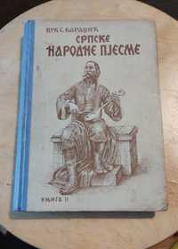 Serbskie pieśni narodowe Srbskie Narodne Pjesme tom 2 Vuk Karadzić