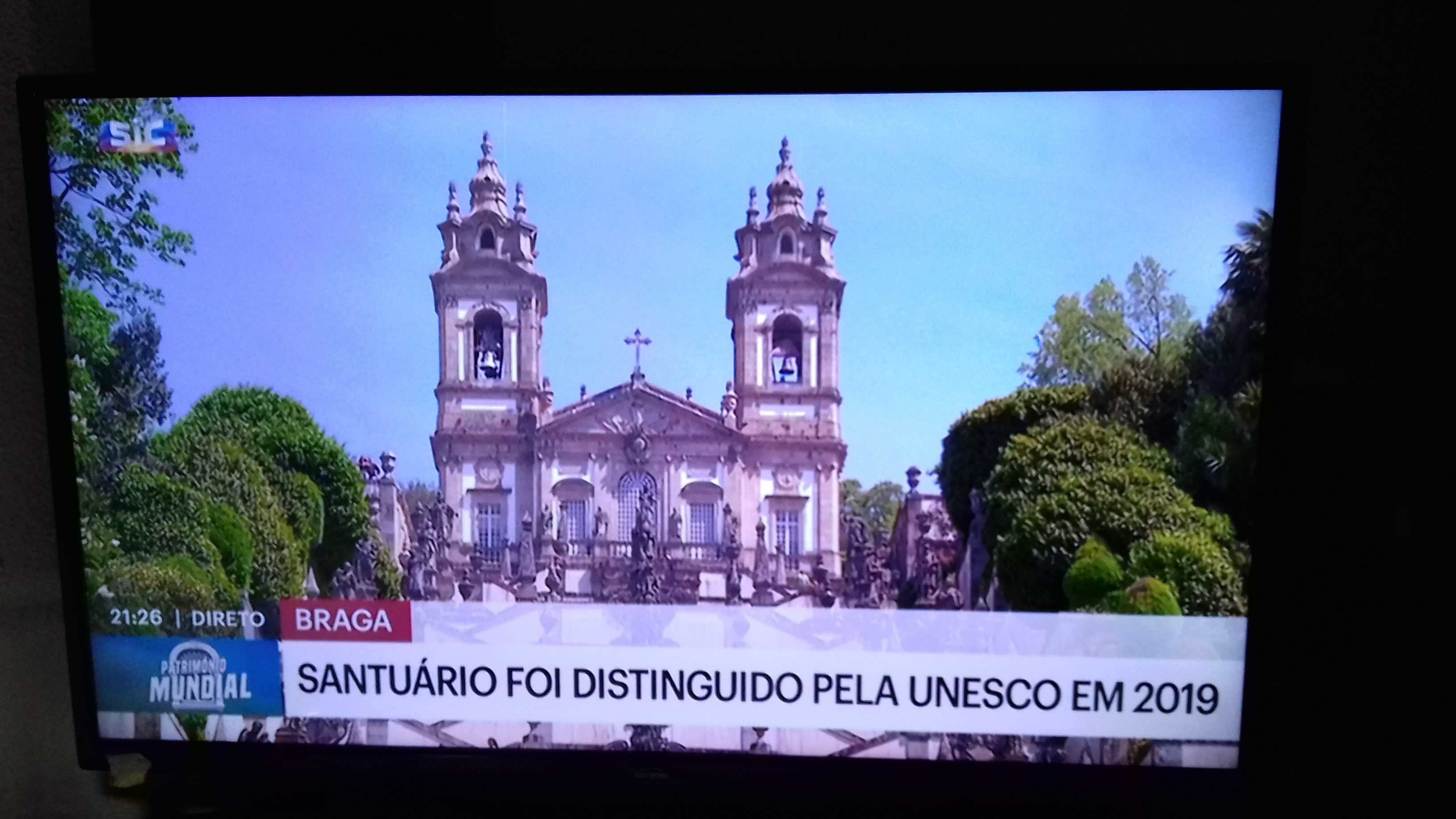 Televisão a funcionar perfeitamente