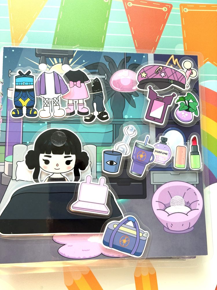 K pop Demon hunters w stylu toca boca. Avatar world. Labubu. Pusheen