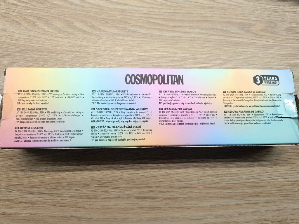 Szczotka do prostowania włosów Cosmopolitan