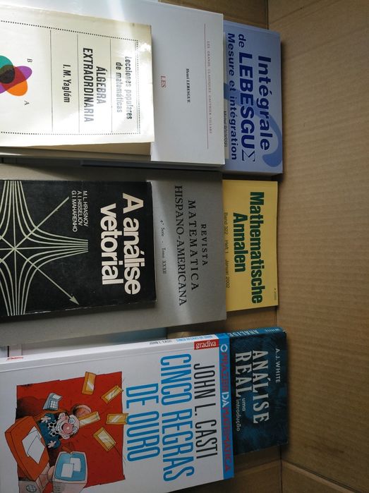 Lote de livros técnicos/científicos