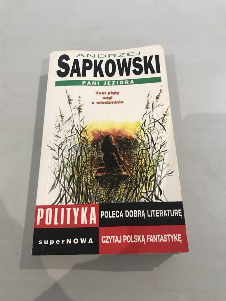 Sapkowski Andrzej Pani Jeziora Wiedźmin fantastyka książka