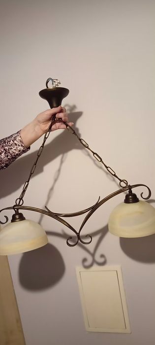 Piękna lampa wisząca