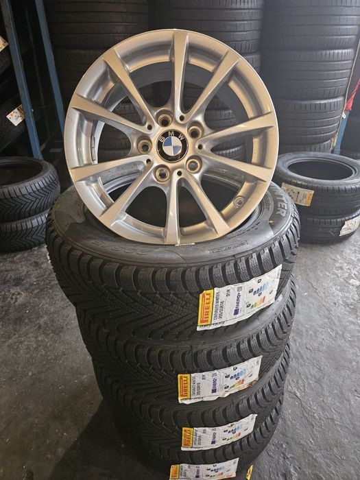 Koła zimowe 5x120 205/55/16 pirelli bmw 3 e91 nowe.