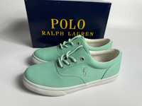 Nowe trampki Polo Ralph Lauren wiazane materialowe 39 outlet