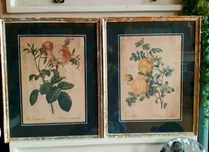 Conjunto  de 2 quadros vintage