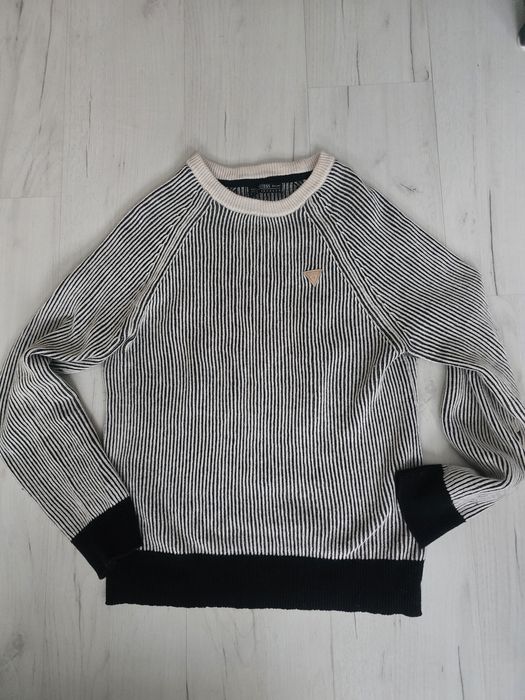 Sweter, sweterek Guess S, M  unisex nowy z metkami 80% bawełna 20% weł