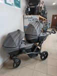 PROMOCJA Bliźniaczy Bebetto 42 2w1 podwójny rok po roku JAK NOWY