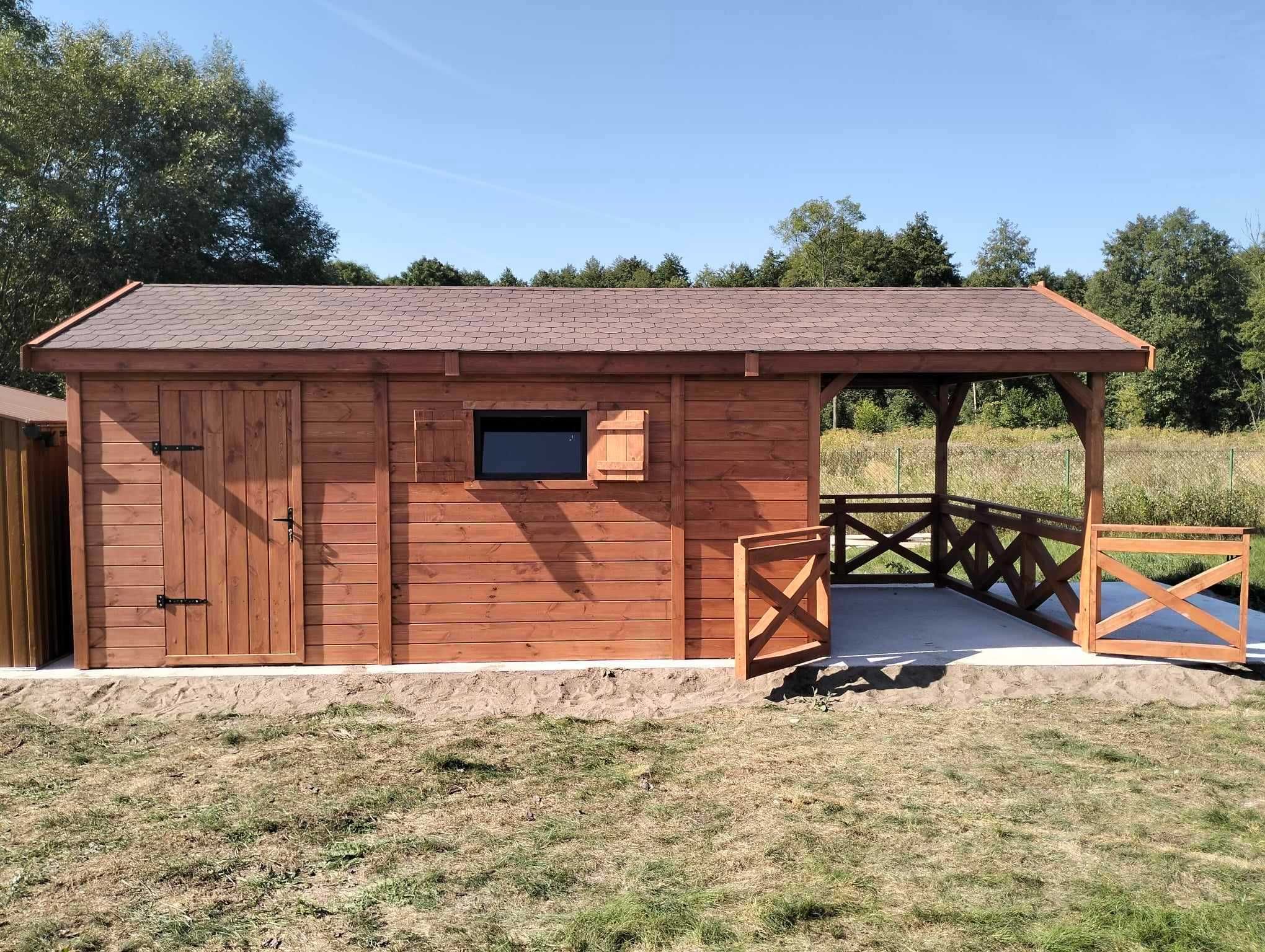 Domek narzędziowy z Altanką 2w1 - 3x7m
