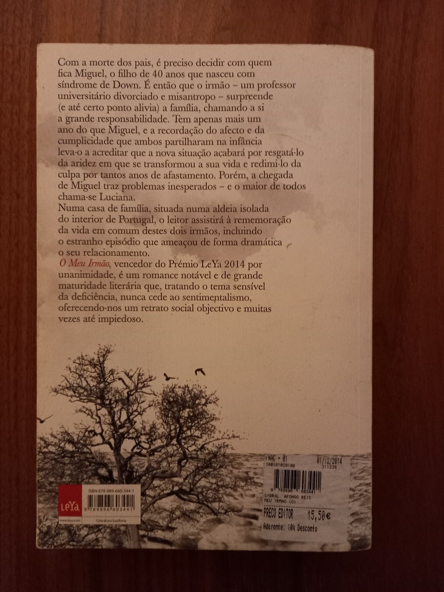 Livro "O meu irmão", Afonso Reis Cabral