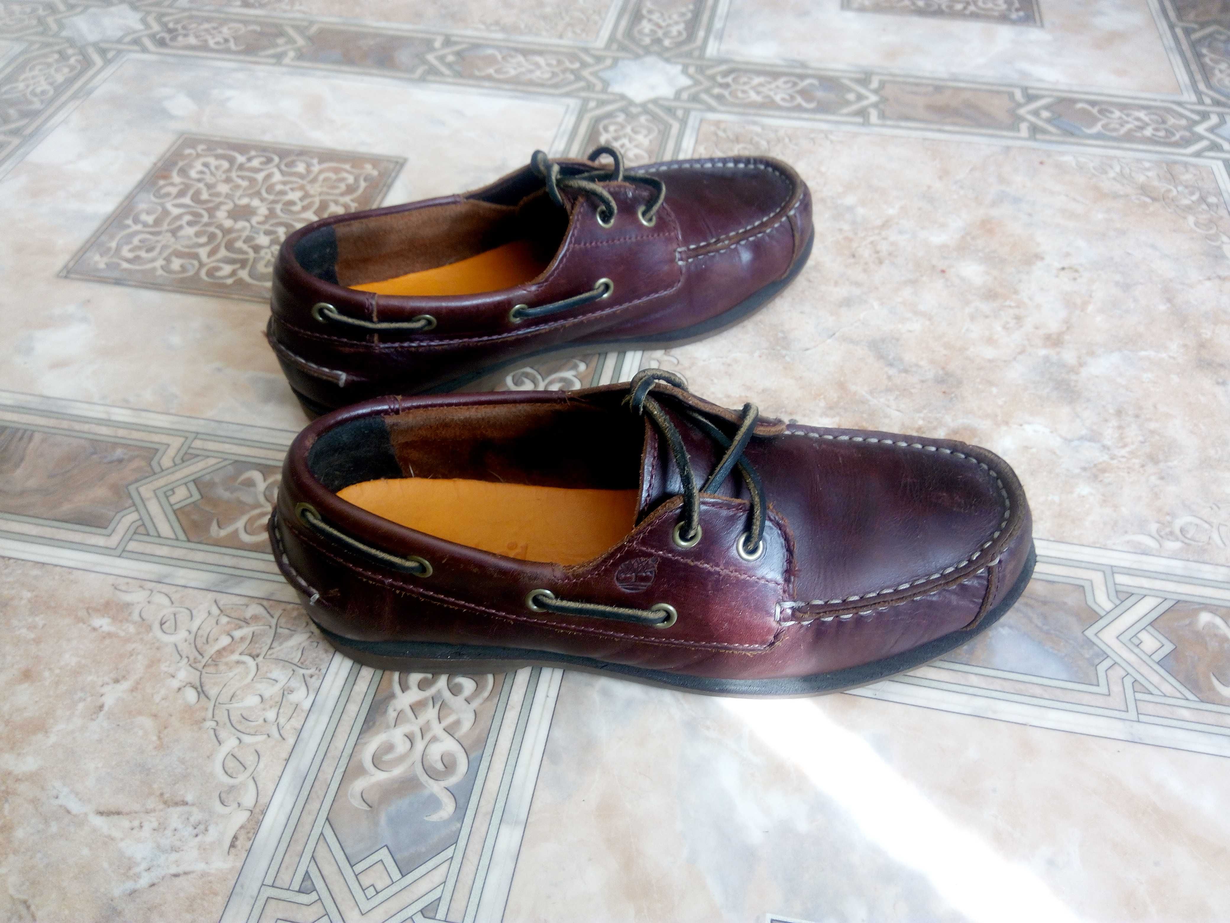 Кожаные неубиваемые топсайдеры Timberland и Rockport. Мокасины, броги.