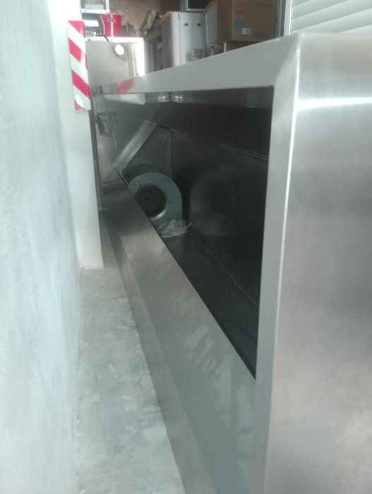 Exaustor HOT 3 metros de comprimento pra despachar
