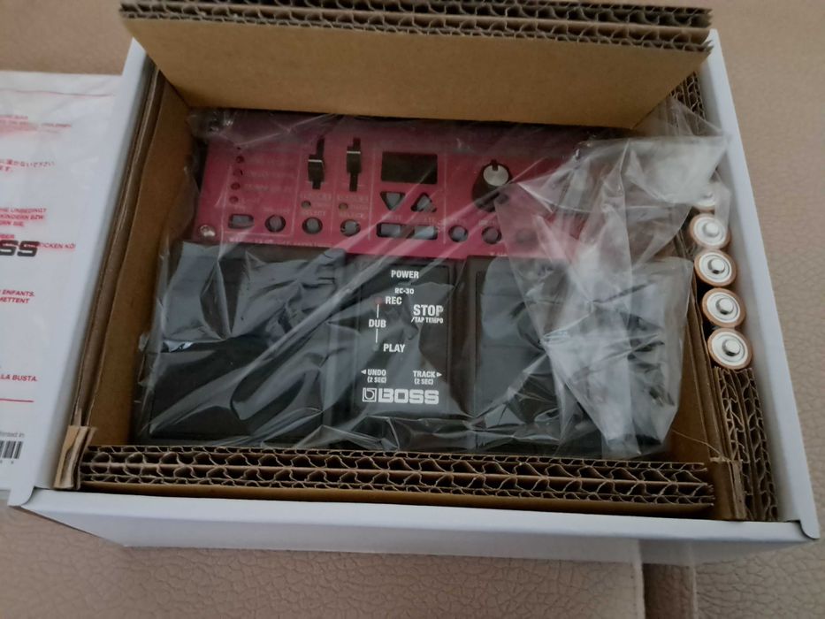 Pedal guitarra  Looper BOSS RC30 (como novo)