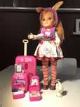 Boneca Nancy viagens com acessorios
