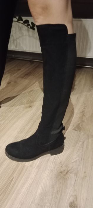 Kozaki czarne damskie