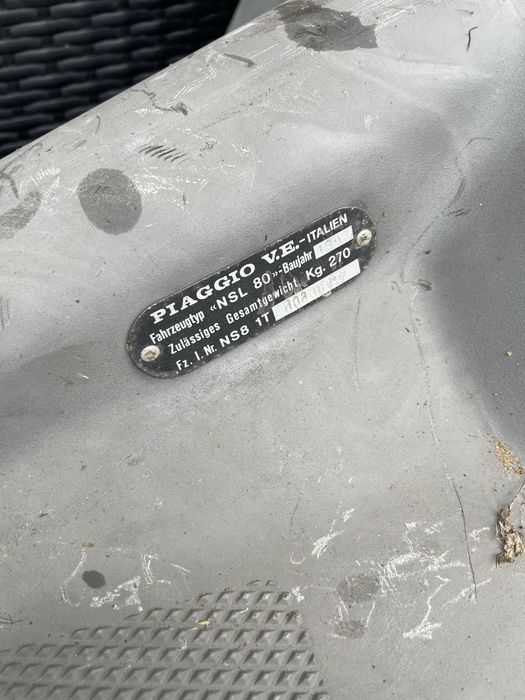 Plastiki do skutera Piaggio