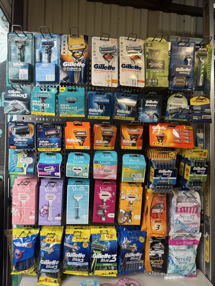 Gillette Fasion 12 шт , Mach3
