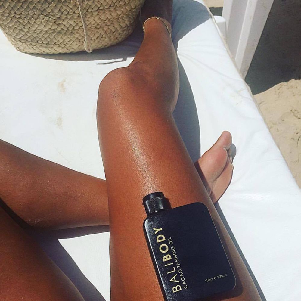 Олія для засмаги з какао Bali Body Cacao Watermelon Tanning oil spf15