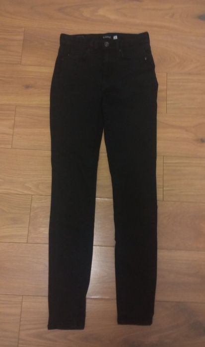 spodnie Big Star Clara W910 rurki czarne 26/32 (S)  jak nowe