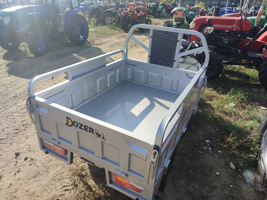 Трицикл электрический Дозер 1500 трехколесный Доставка бесплатная