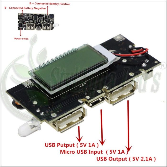 Moduł ładowania baterii li-ion - DIY