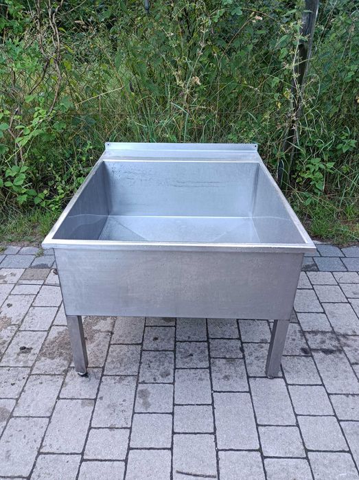 Basen, zlewozmywak gastronomiczny ze stali nierdzewnej