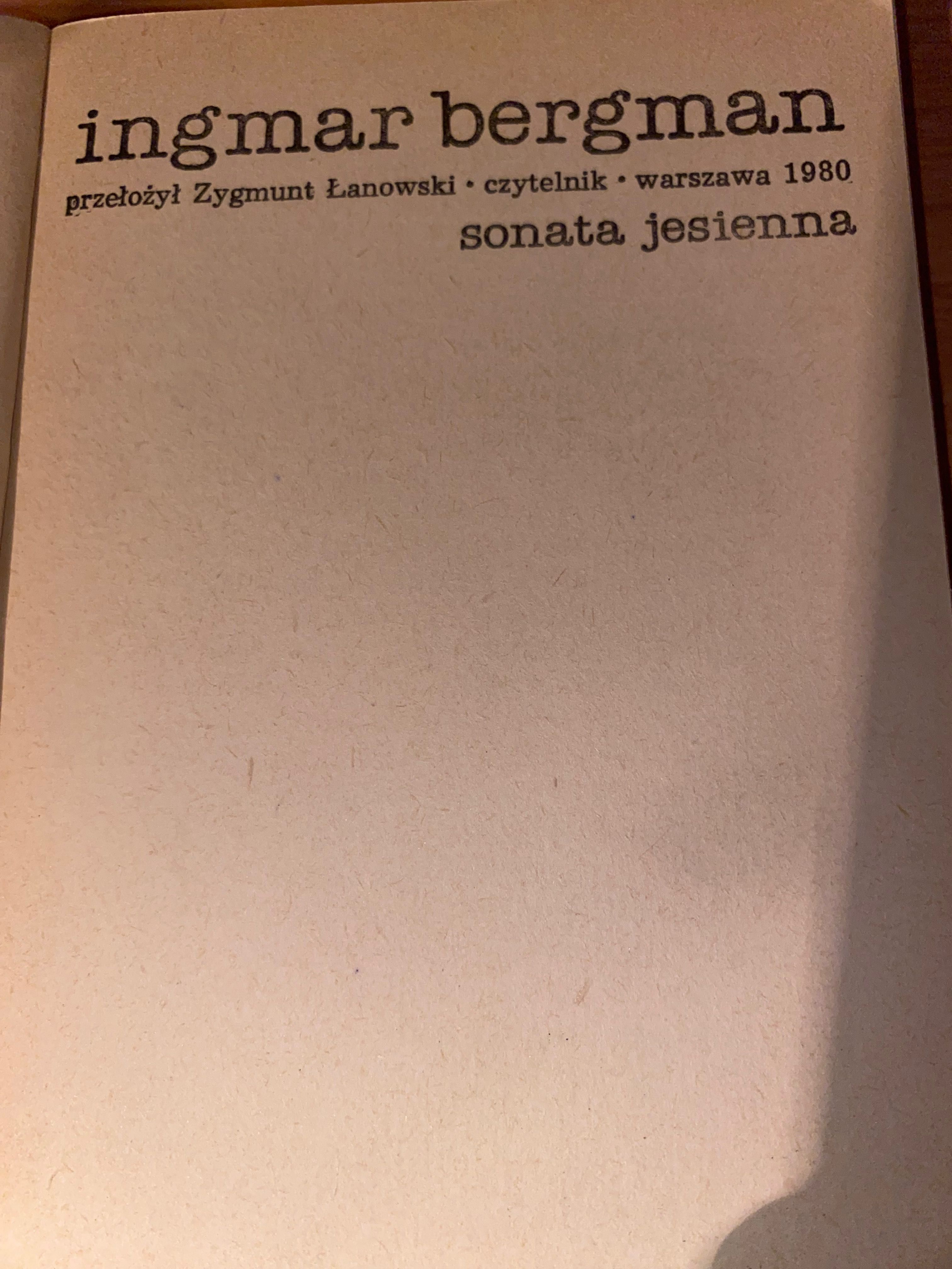 Sonata Jesienna / Jajo Węża - Ingmar Bergman