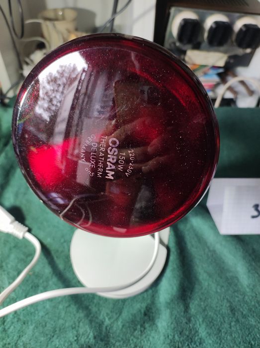 Lampa grzewcza sprawna