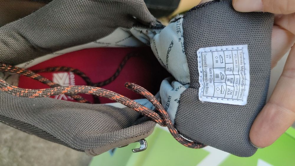 Черевики трекінгові чоловічі Karrimor TARANSAY MID WEATHERTITE