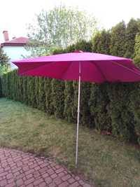 Duży aluminiowy parasol ogrodowy-regulowany kąt nachylenia i wysokości