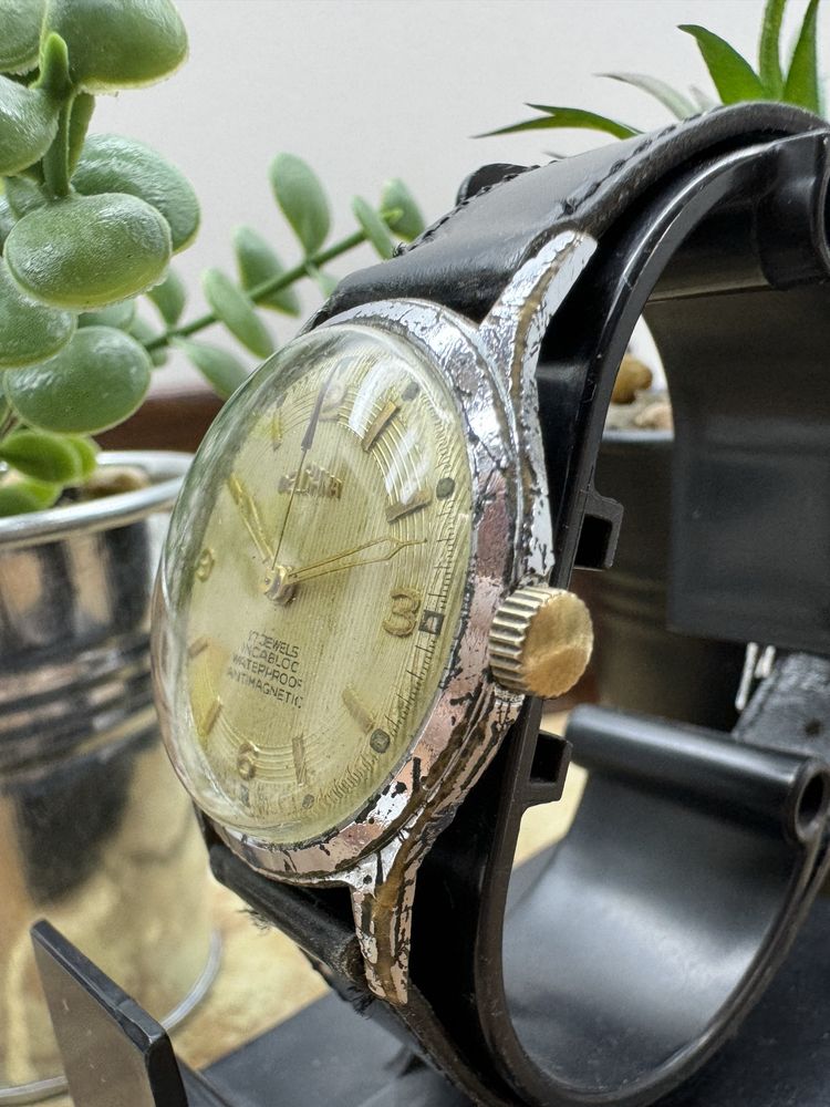 Stary swajcarski zegarek Delbana