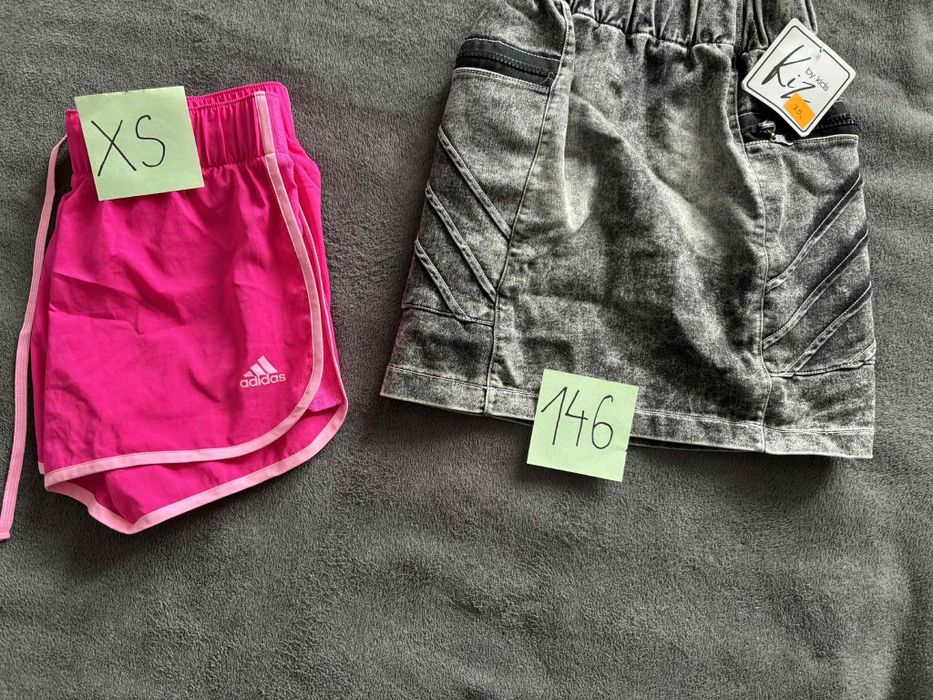 Spodnie leginsy, spodenki