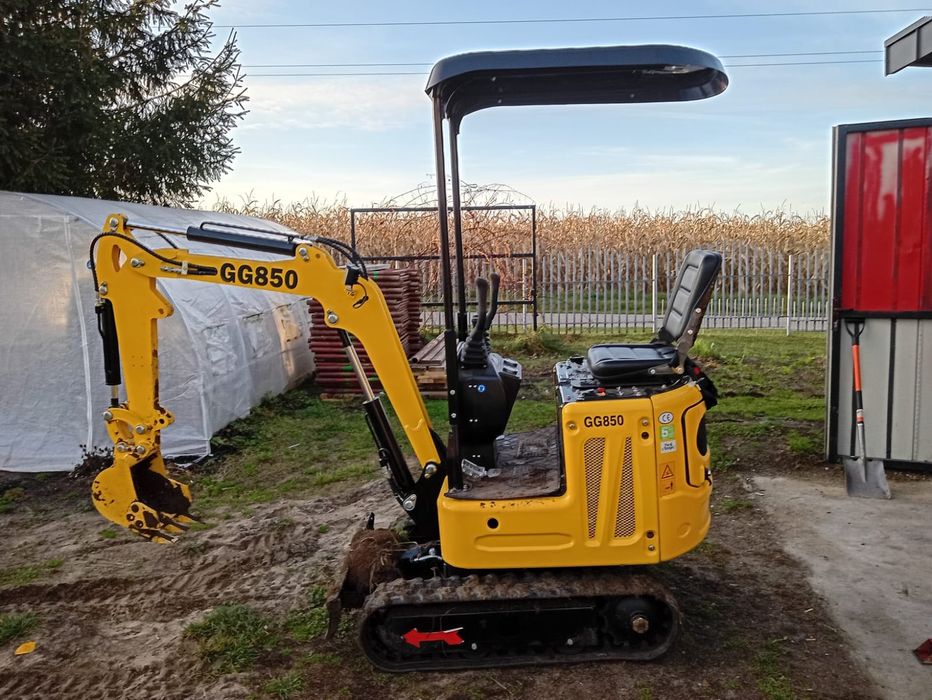 Usługi Minikoparką z operatorem - Mława i okolice