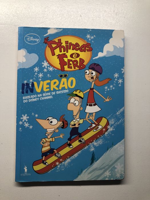 Phineas e ferb inverão livro