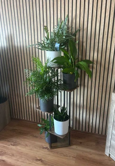 Kwietnik duży stojący na kwiaty rośliny 5 poziomów