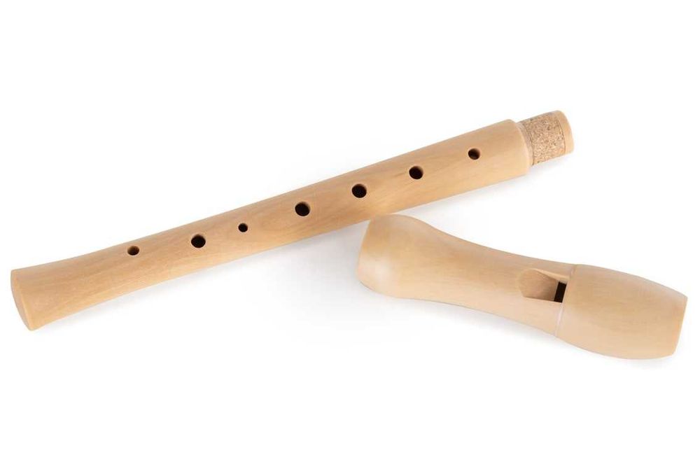 Flet prosty klasyczny Cantabile Stella, klon + akcesoria