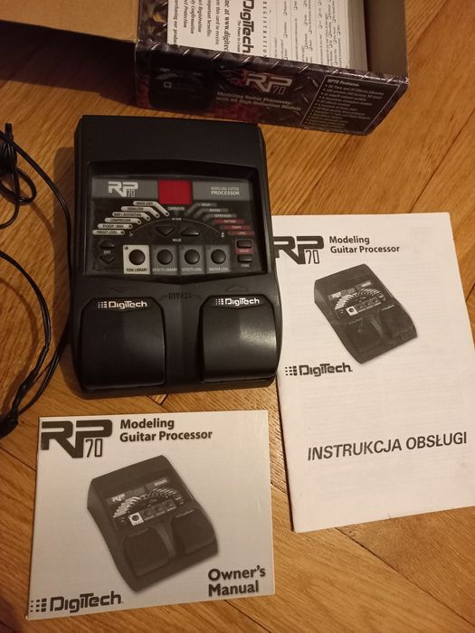 Digitech rp70 multiefekt gitarowy super stan i zasilacz gratis!Zajrzyj