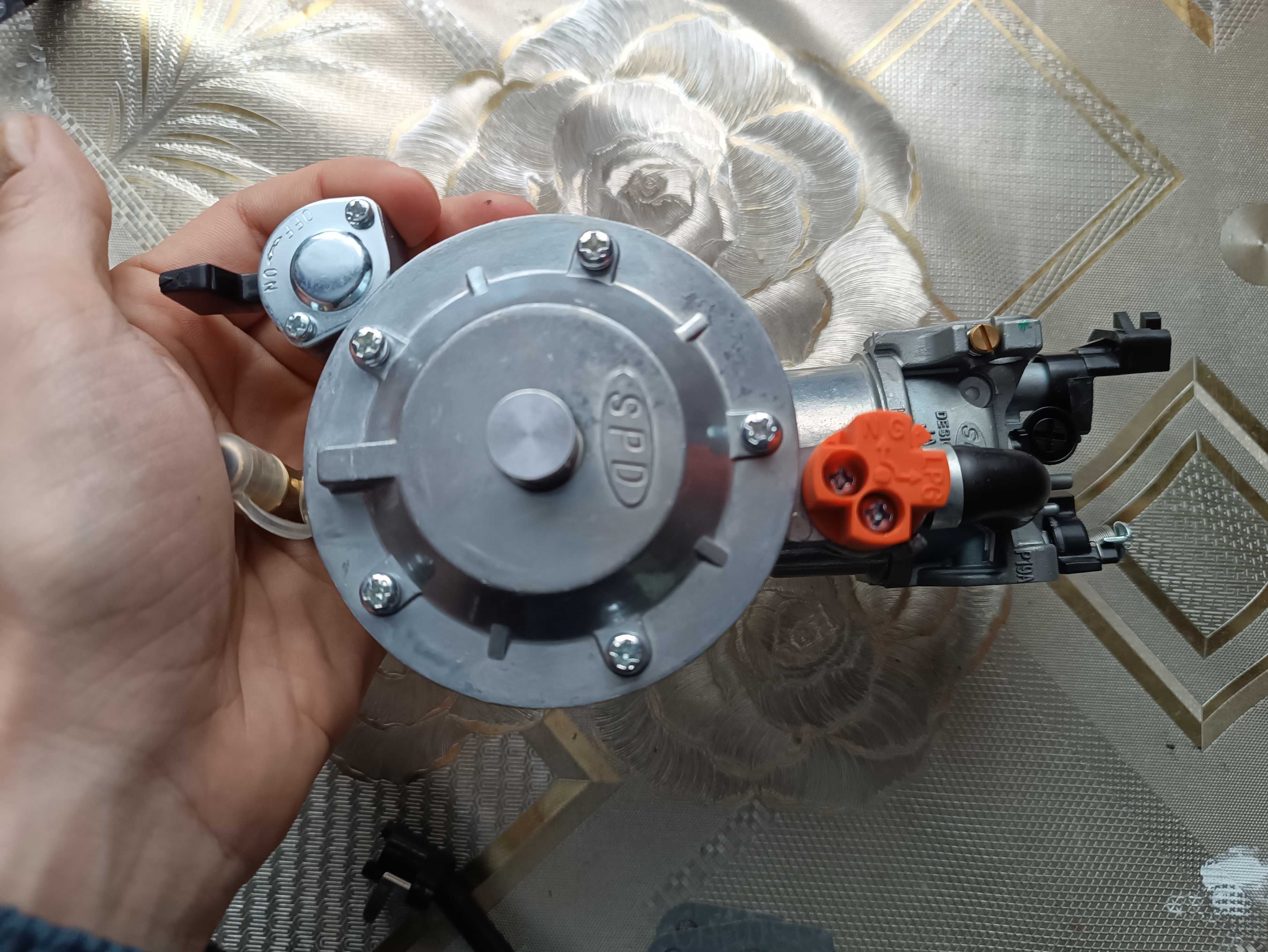Газовий карбюратор Sigma P19A SPD газ/бензин на генератор
