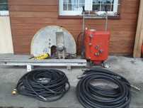 hydrauliczna ścienna piła do betonu Hilti Ds TS 32 , LP30 , niesprawna