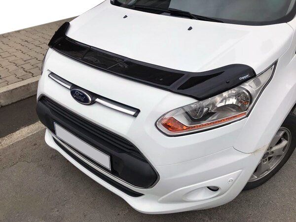 Ford Connect 2014+ Дефлектор капота (мухобойка) EuroCap