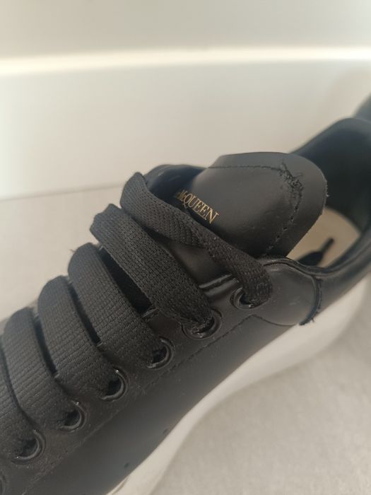Buty czarne trampki Alexander McQUEEn 38