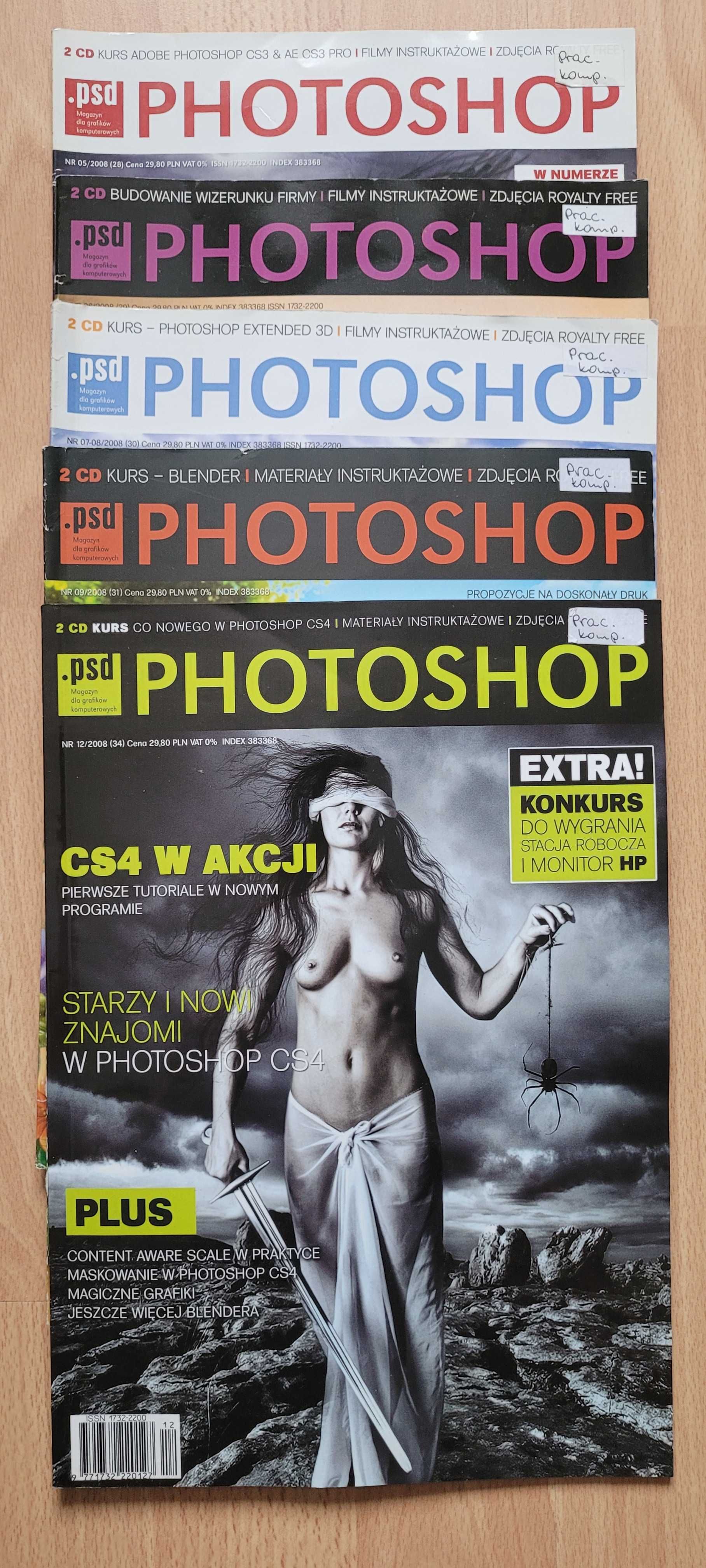 Magazyn dla grafików komputerowych Photoshop (2008,2009,2010)