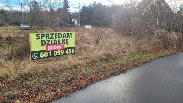 Sprzedam działkę 900m2 pod Warszawą