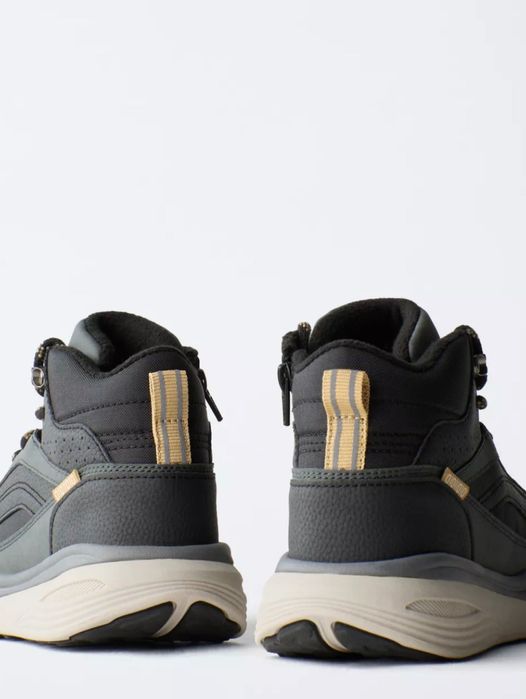 кросівки утеплені Zara 34 35 36 хайтопи