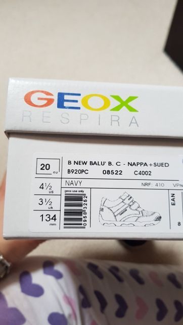 Buty dziecięce Geox rozmiar 20 oddychające